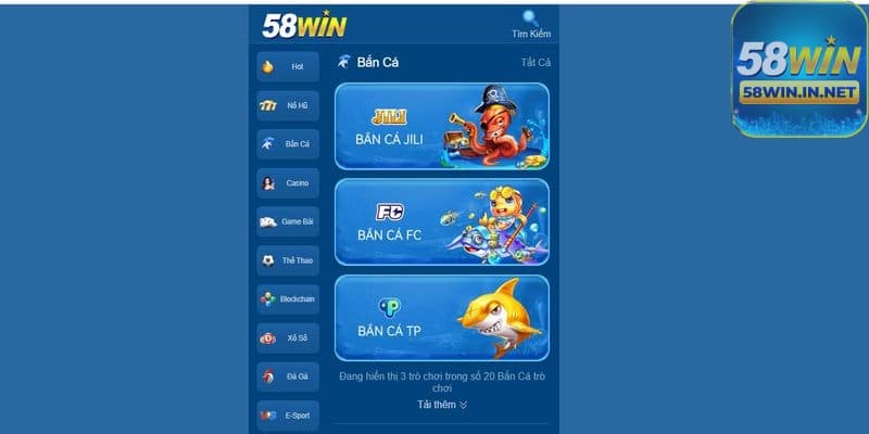 Bắn cá đồ họa vô cùng đặc sắc